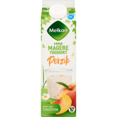 Melkan Perzik yoghurt 1 ltr pak